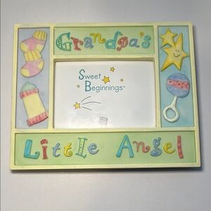 Grandpa's Little Angel Photo Frame